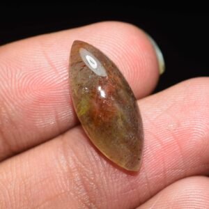 Green Sunstone Gemstone Cabochon - Image 1