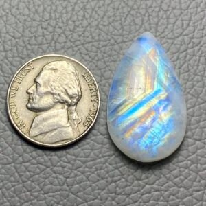 Rainbow Moonstone Cabochon Loose Gemstone For Making Jewelry