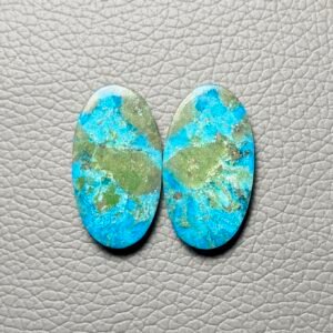 Morenci Turquoise Pair Gemstone Cabochon