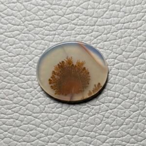 Scenic Quartz Cabochon Gemstone - Image 1