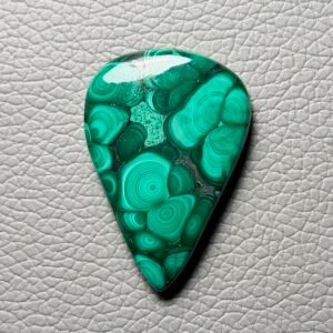Malachite Cabochon Gemstone - Image 1