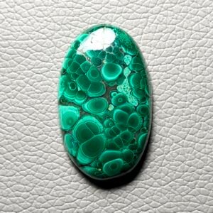 Malachite Cabochon Gemstone - Image 1