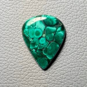 Malachite Cabochon Gemstone - Image 1