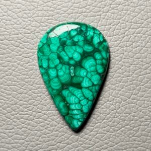 Malachite Cabochon Gemstone - Image 1