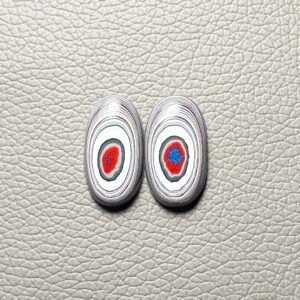 Fordite Pair Gemstone Cabochon - Image 1