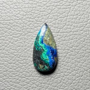 Azurite Malachite Cabochon Gemstone - Image 1