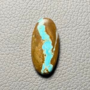 American Turquoise (Mines No.8) Cabochon Gemstone - Image 1