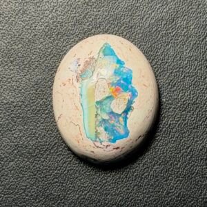 Mexican Cantera Fire Opal Cabochon - Image 1