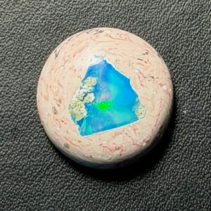 Mexican Cantera Fire Opal Cabochon - Image 1